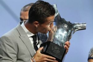 Cristiano Ronaldo Pemain Terbaik Eropa 2017