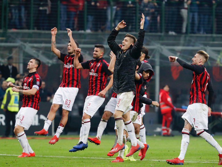 Kemenangan atas Empoli jadi kemenangan ke-4 AC Milan secara beruntung