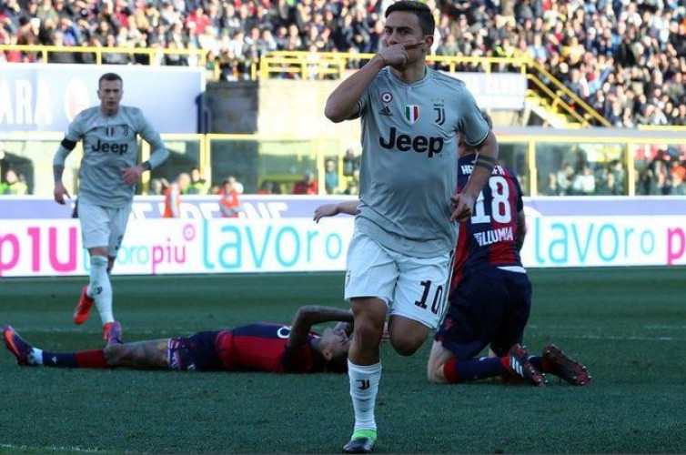 Paulo Dybala jadi penentu kemenangan Juventus atas Bologna