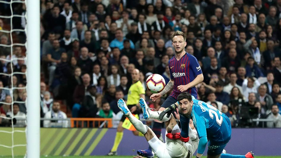 Gol Ivan Rakitic Jadi Pembeda di laga Real Madrid vs Barcelona