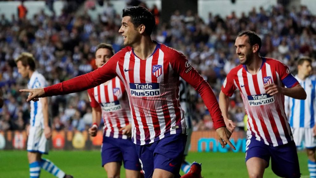 Alvaro Morata cetak brace untuk bawa Atletico kalahkan Real Sociedad