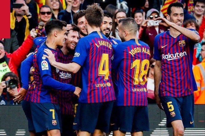 Kemenangan atas Espanyol buat Barca semakin dekat dengan gelar Juara Liga Spanyol
