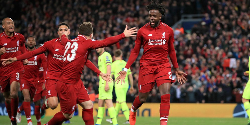 Liverpool Melaju Ke final Usai Tumbangkan Barcelona