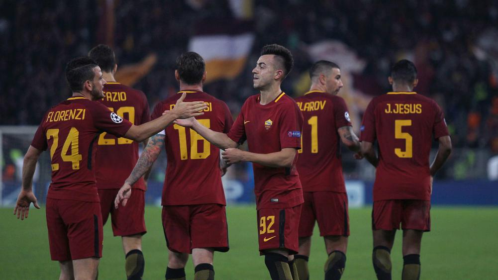 Skuad AS Roma di ujung tombak usai imbang menghadapi Genoa