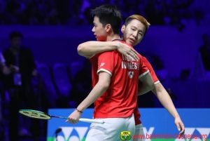 Fuzhou China Open 2019 : Anthony Ginting Tersingkir, Marcus/Kevin Tumbangkan Malaysia